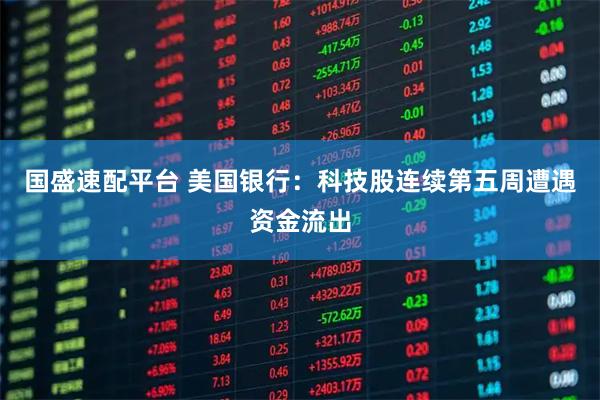 国盛速配平台 美国银行：科技股连续第五周遭遇资金流出