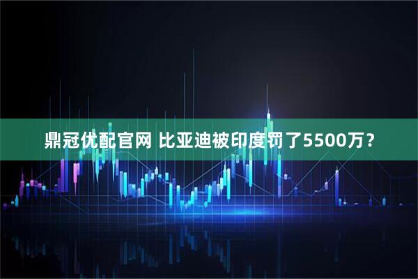 鼎冠优配官网 比亚迪被印度罚了5500万？